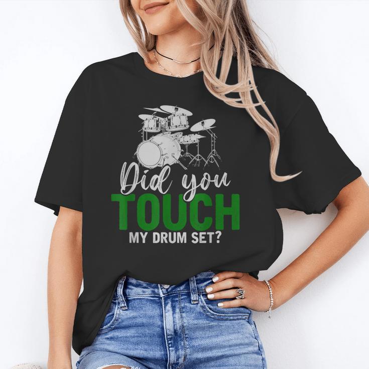 Rock Musical Instrument Band Drummer Drum Kit Unisex T-Shirt Rock Musical Instrument Band Drummer Drum Kit Unisex T-Shirt