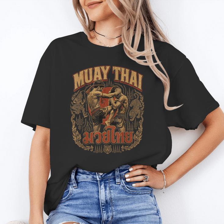 Vintage Muay Thai Thai Boxing Nak Muay Fighter Art Unisex T-Shirt Vintage Muay Thai Thai Boxing Nak Muay Fighter Art Unisex T-Shirt
