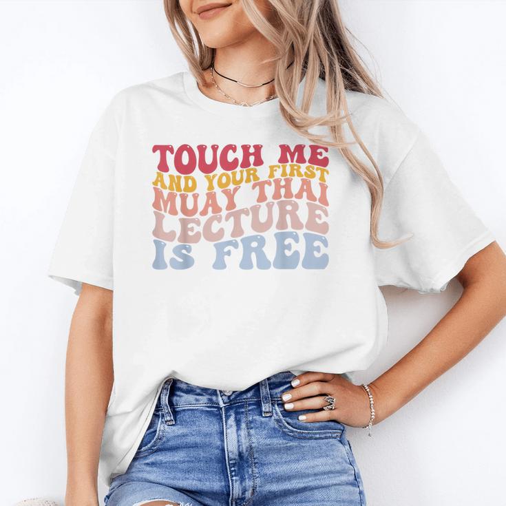 Your First Muay Thai Lecture Is Free Thai Boxing Trainer Unisex T-Shirt Your First Muay Thai Lecture Is Free Thai Boxing Trainer Unisex T-Shirt