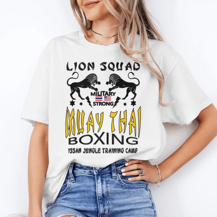 LION SQUAD THAILAND KICKBOXING MUAY THAI MMA TRAINING Unisex T-Shirt LION SQUAD THAILAND KICKBOXING MUAY THAI MMA TRAINING Unisex T-Shirt