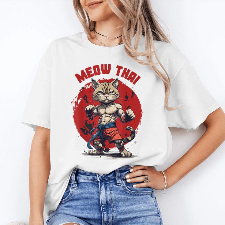 Meow Thai Funny Muay Thai And Cats Lover Unisex T-Shirt Meow Thai Funny Muay Thai And Cats Lover Unisex T-Shirt