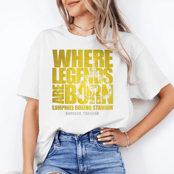 Muay Thai Lumpinee Boxing Stadium Where Legend Born Unisex T-Shirt