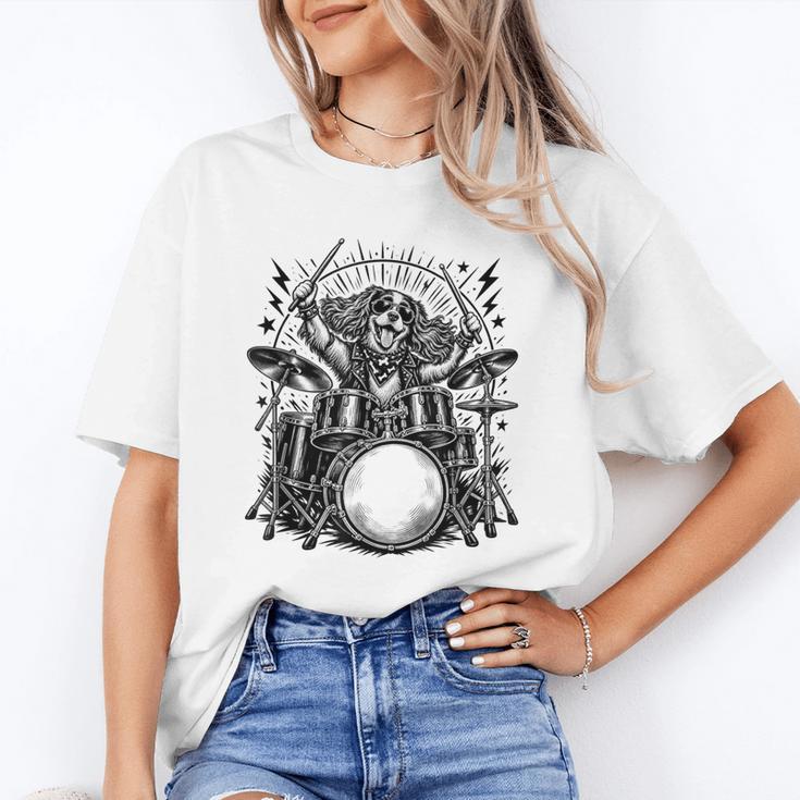 Spaniel Rock Drum Kit Unisex T-Shirt Spaniel Rock Drum Kit Unisex T-Shirt