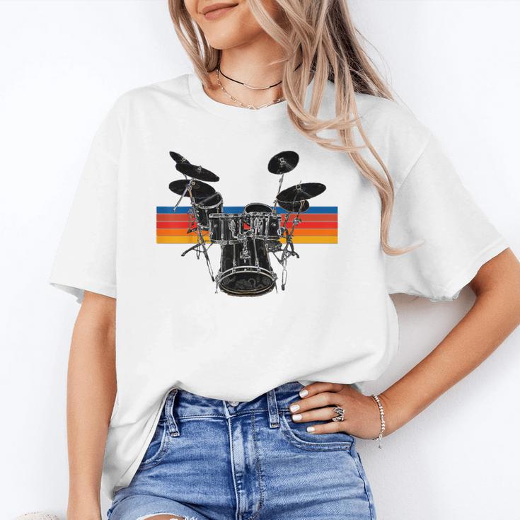 Vintage Drum Kit Drummer Rock Band Drums Unisex T-Shirt Vintage Drum Kit Drummer Rock Band Drums Unisex T-Shirt