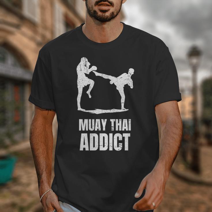 Addicted To Muay Thai Graphic Shirt Unisex T-Shirt Addicted To Muay Thai Graphic Shirt Unisex T-Shirt