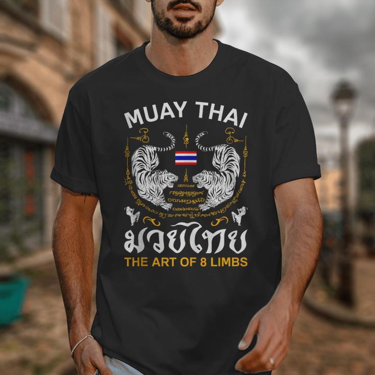 The Art Of 8 Limbs Sak Yant Tiger Muay Thai Unisex T-Shirt The Art Of 8 Limbs Sak Yant Tiger Muay Thai Unisex T-Shirt