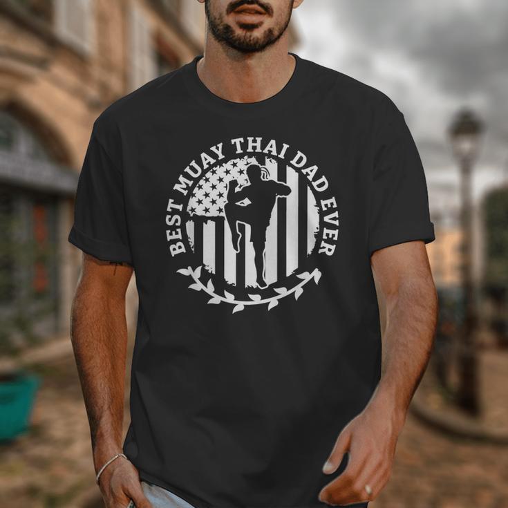 Best Muay Thai Dad Ever Martial Arts Fighter Unisex T-Shirt