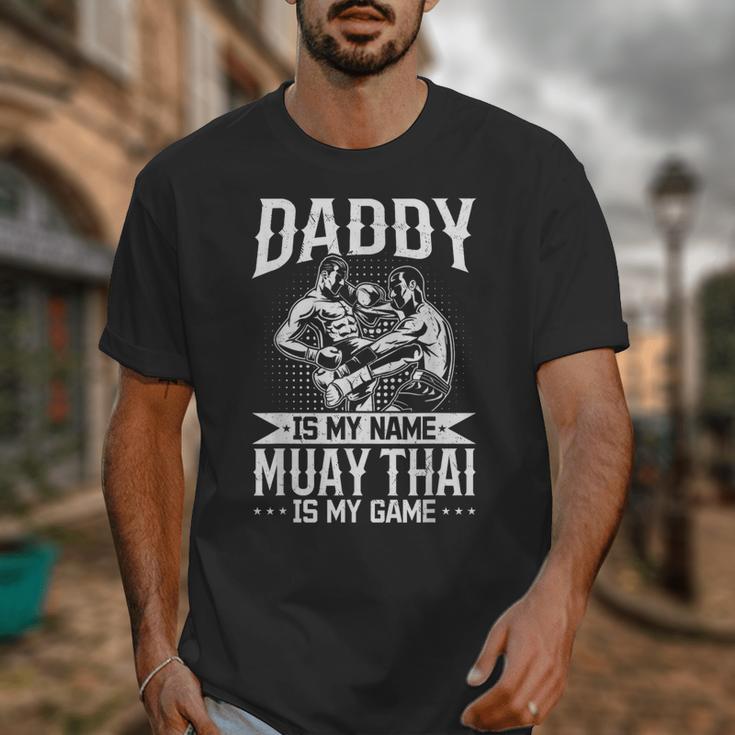 Daddy Is My Name Muay Thai Is My Game Muay Thai Dad Unisex T-Shirt Daddy Is My Name Muay Thai Is My Game Muay Thai Dad Unisex T-Shirt