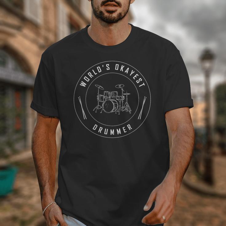 Drummer Drum Kit Music Rock Unisex T-Shirt Drummer Drum Kit Music Rock Unisex T-Shirt