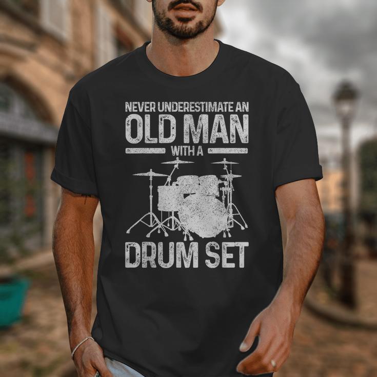 Drummer Drum Kit Vintage Drummer Unisex T-Shirt Drummer Drum Kit Vintage Drummer Unisex T-Shirt