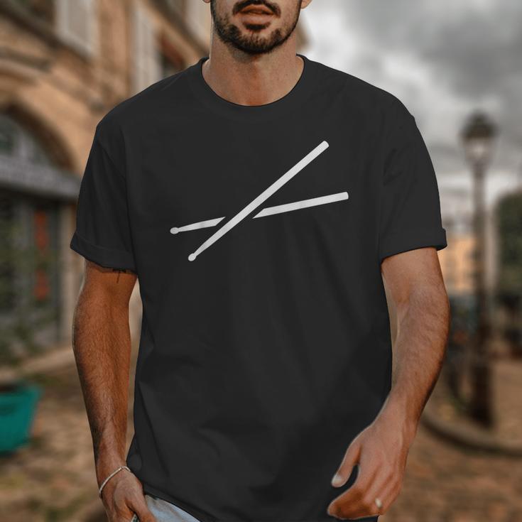 Drumsticks Drum Kit Unisex T-Shirt Drumsticks Drum Kit Unisex T-Shirt