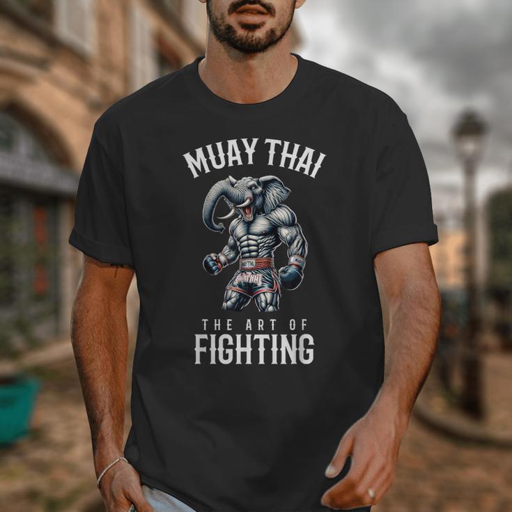 Elephant Muay Thai Kickboxing And Elephant Thai Boxing Unisex T-Shirt Elephant Muay Thai Kickboxing And Elephant Thai Boxing Unisex T-Shirt