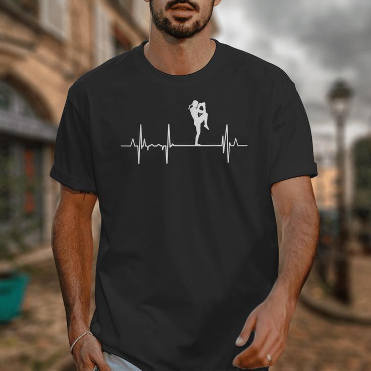 My Heart Beats For Muay Thai Martial Artist Unisex T-Shirt