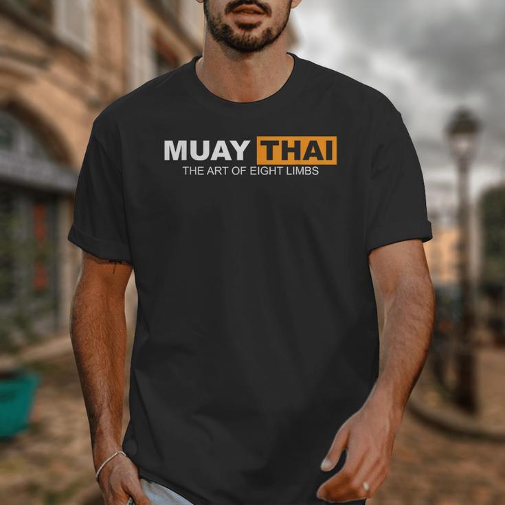 Muay Thai The Art Of Eight Limbs Kickboxing And MMA Fighter Unisex T-Shirt Muay Thai The Art Of Eight Limbs Kickboxing And MMA Fighter Unisex T-Shirt