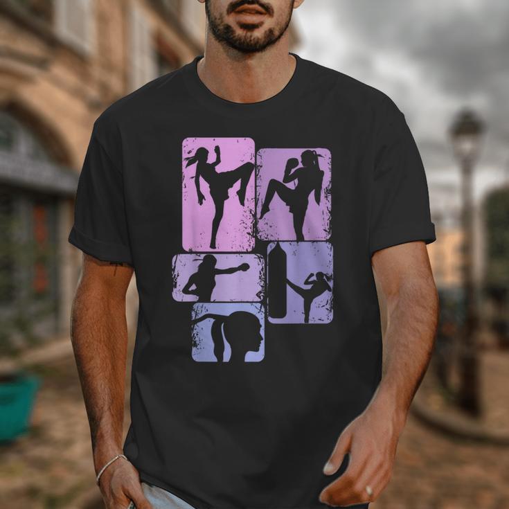 Muay Thai Thai Boxes Girls Kids Women Unisex T-Shirt