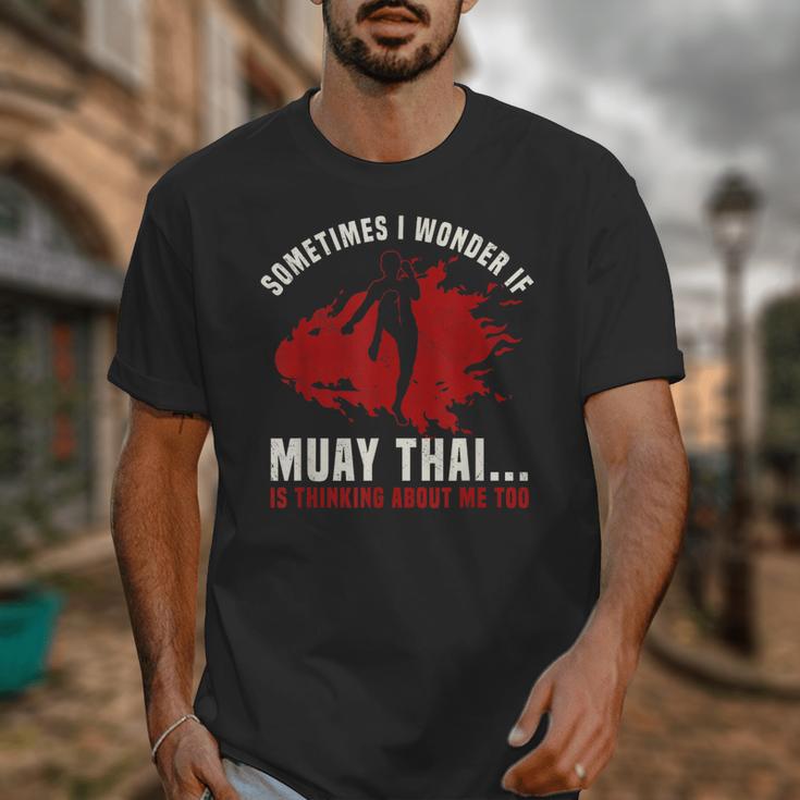 Muay Thai Boxing Teacher Kickboxing Martial Arts Instructor Unisex T-Shirt