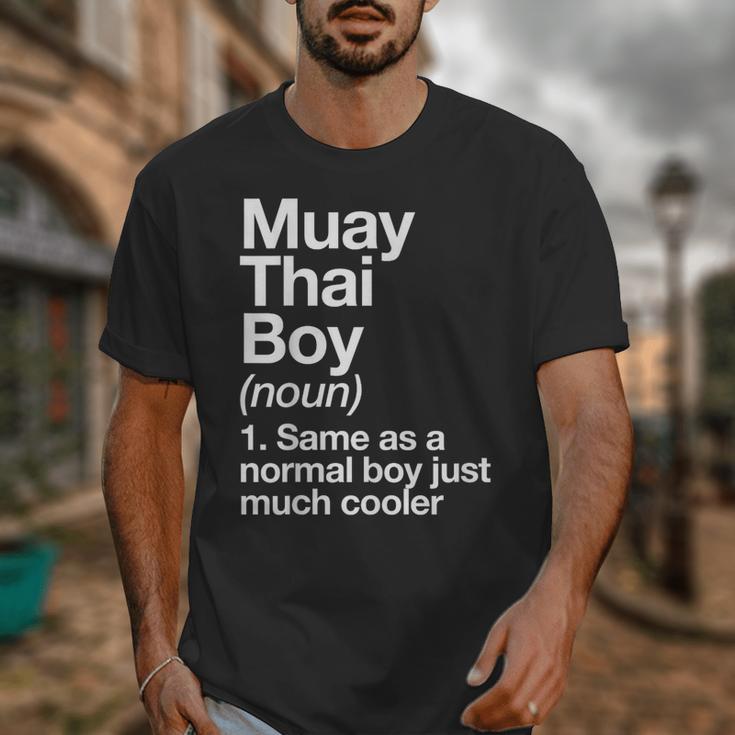 Muay Thai Boy Definition Martial Arts Sports Unisex T-Shirt Muay Thai Boy Definition Martial Arts Sports Unisex T-Shirt