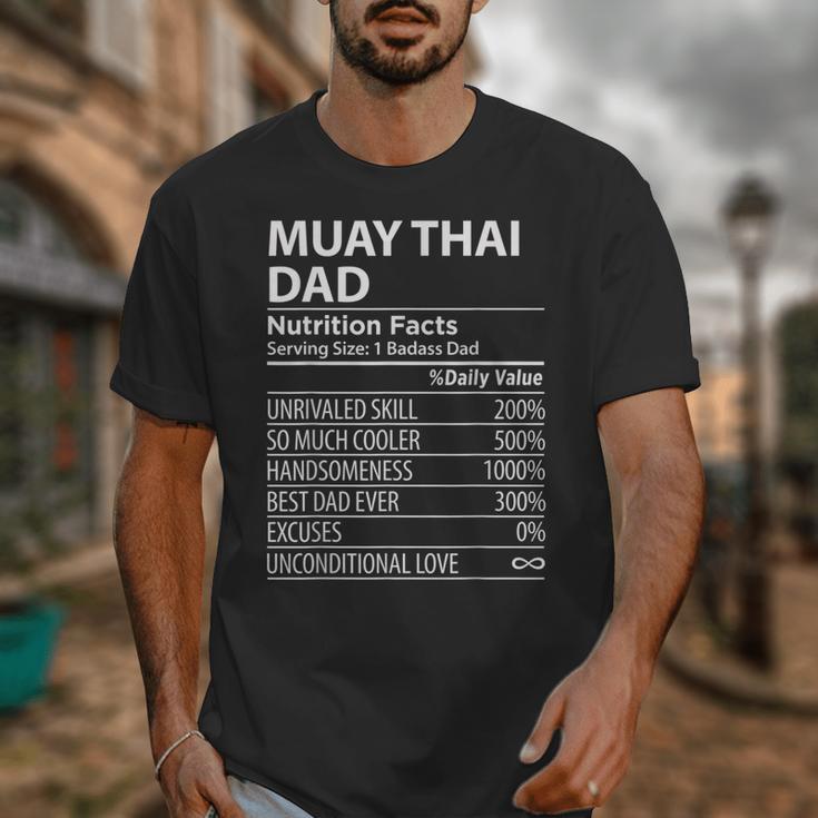 Muay Thai Dad Nutrition Facts Muay Thai Dad Unisex T-Shirt Muay Thai Dad Nutrition Facts Muay Thai Dad Unisex T-Shirt