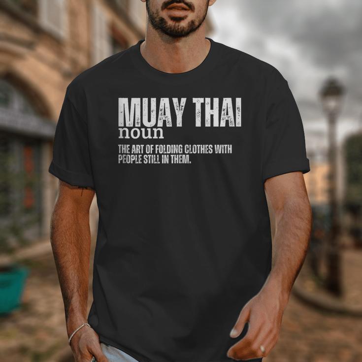 Muay Thai Definition Muay Thai Unisex T-Shirt Muay Thai Definition Muay Thai Unisex T-Shirt