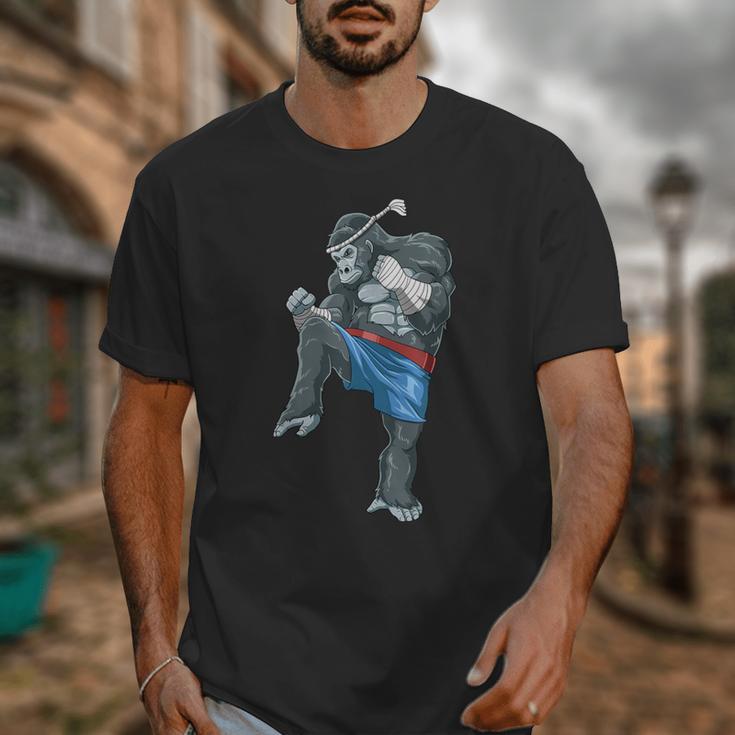 Muay Thai Gorilla Thai Boxing Unisex T-Shirt