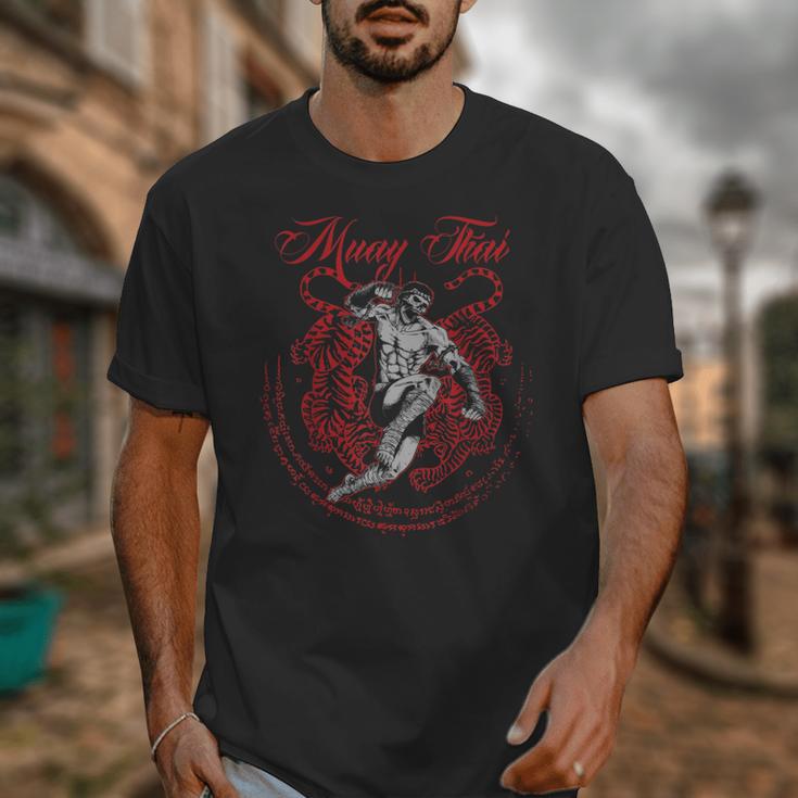 Muay Thai Kickboxing Martial Art Fighter Thai Boxing Unisex T-Shirt Muay Thai Kickboxing Martial Art Fighter Thai Boxing Unisex T-Shirt