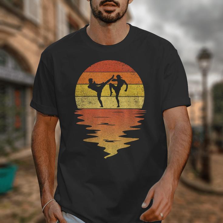Muay Thai Shirt Retro Sunset 70s Vintage Muay Thai Unisex T-Shirt Muay Thai Shirt Retro Sunset 70s Vintage Muay Thai Unisex T-Shirt