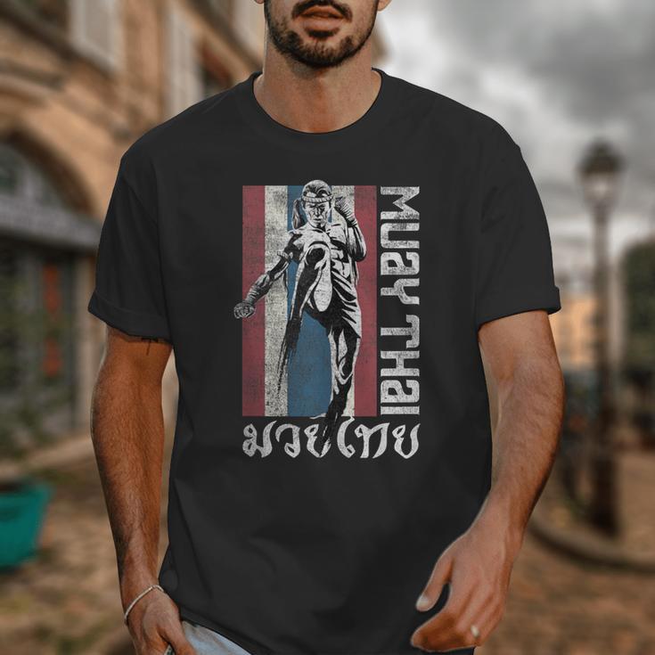 Muay Thai Shirt Thailand Flag Martial Arts Shirt Unisex T-Shirt Muay Thai Shirt Thailand Flag Martial Arts Shirt Unisex T-Shirt