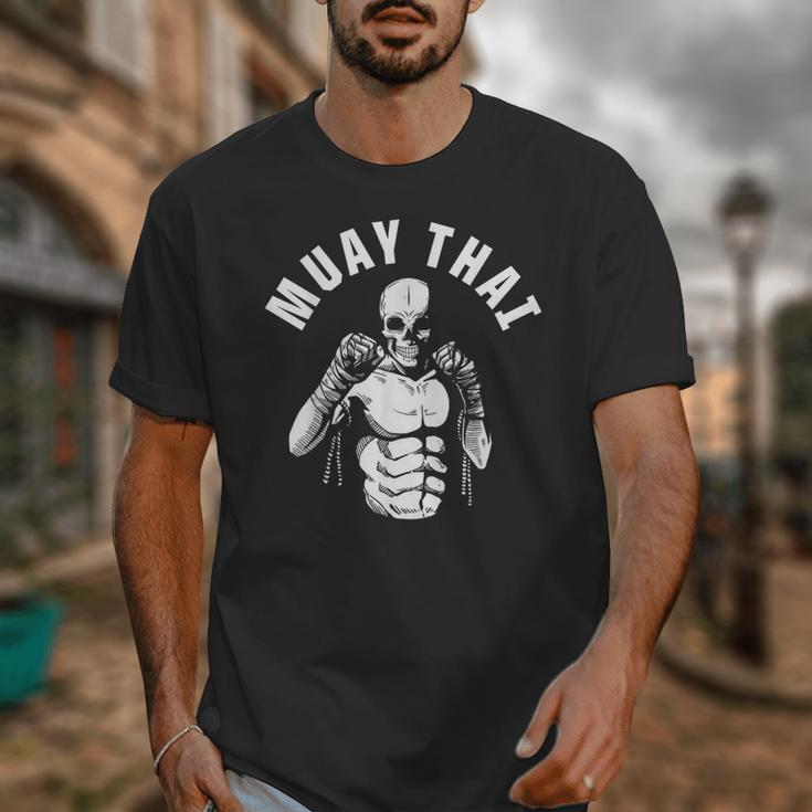 Muay Thai Skeleton Fighter MMA Club Coach Martial Arts Fight Unisex T-Shirt Muay Thai Skeleton Fighter MMA Club Coach Martial Arts Fight Unisex T-Shirt