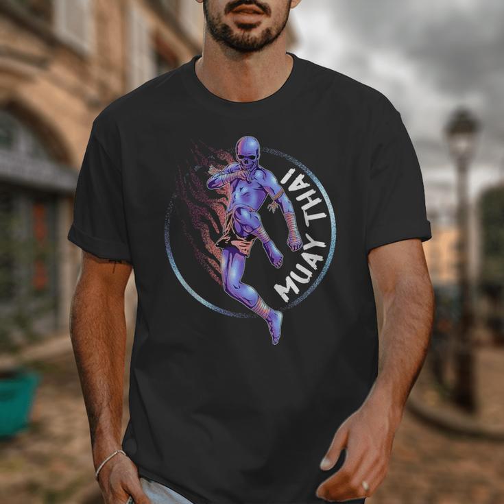 Muay Thai Skeleton Unisex T-Shirt Muay Thai Skeleton Unisex T-Shirt