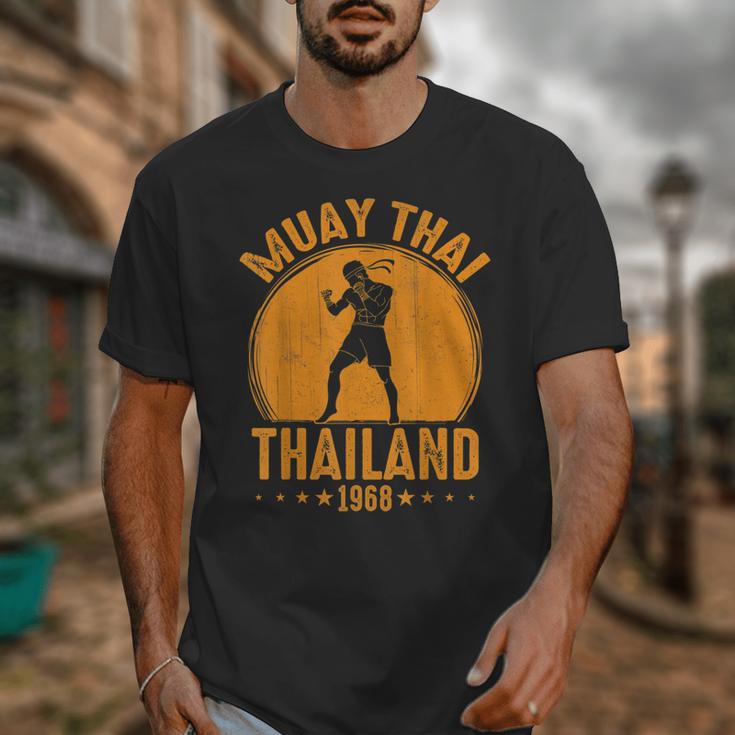Muay Thai Thailand 1968 Slogan Sport Unisex T-Shirt Muay Thai Thailand 1968 Slogan Sport Unisex T-Shirt