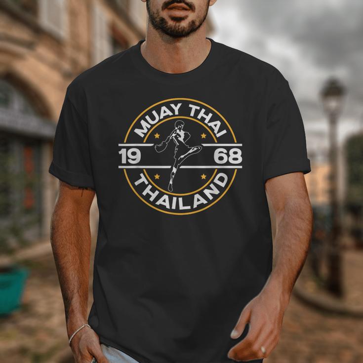 Muay Thai Thailand Fighter Fighting Combat 1969 Thai Boxing Unisex T-Shirt