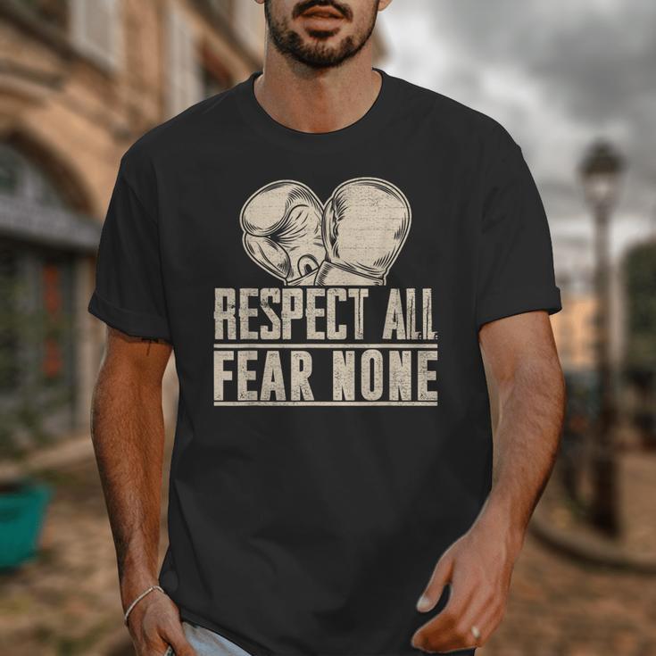 Respect All Fear None Muay Thai Unisex T-Shirt Respect All Fear None Muay Thai Unisex T-Shirt