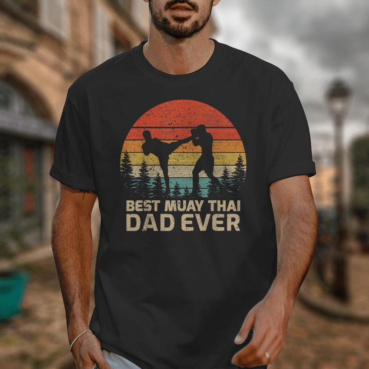 Retro Vintage Best Muay Thai Dad Ever Father's Day Unisex T-Shirt Retro Vintage Best Muay Thai Dad Ever Father's Day Unisex T-Shirt
