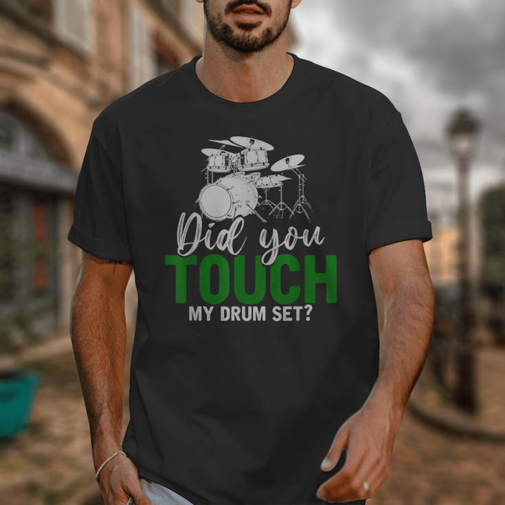 Rock Musical Instrument Band Drummer Drum Kit Unisex T-Shirt Rock Musical Instrument Band Drummer Drum Kit Unisex T-Shirt