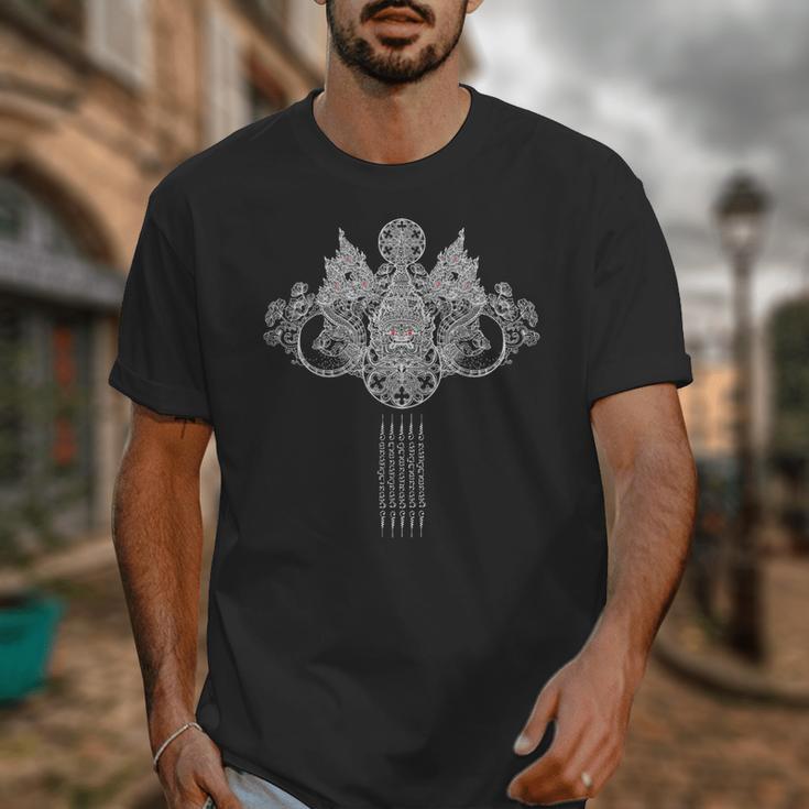 Thai Sak Yant Tattoo Muay Thai Art Unisex T-Shirt