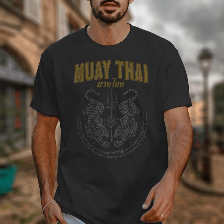 Twin Tiger Sak Yant Muay Thai Unisex T-Shirt Twin Tiger Sak Yant Muay Thai Unisex T-Shirt