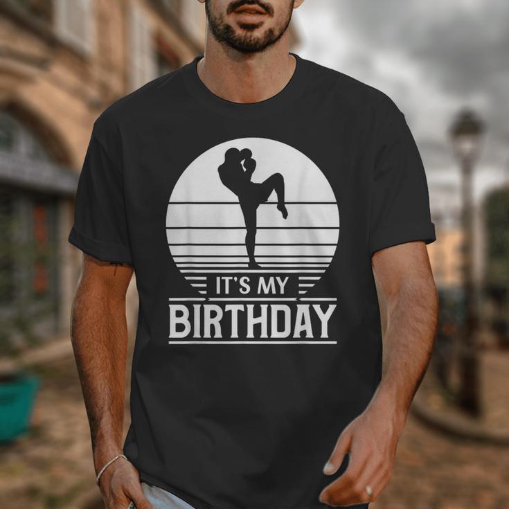 Vintage Birthday Shirt Muay Thai Kickboxer Its My Birthday Unisex T-Shirt Vintage Birthday Shirt Muay Thai Kickboxer Its My Birthday Unisex T-Shirt