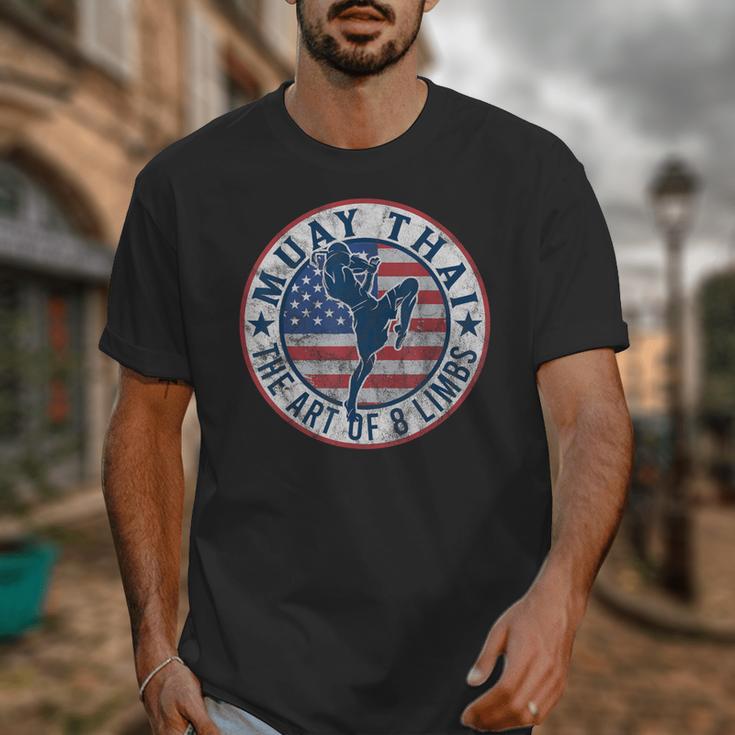 Vintage Muay Thai Karate Boxing Mixed Martial Arts Unisex T-Shirt