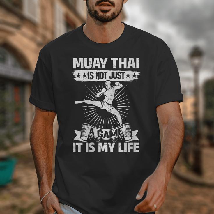 Women's Muay Thai Muay Thai Is Not Just a Game It Is My Life Unisex T-Shirt
