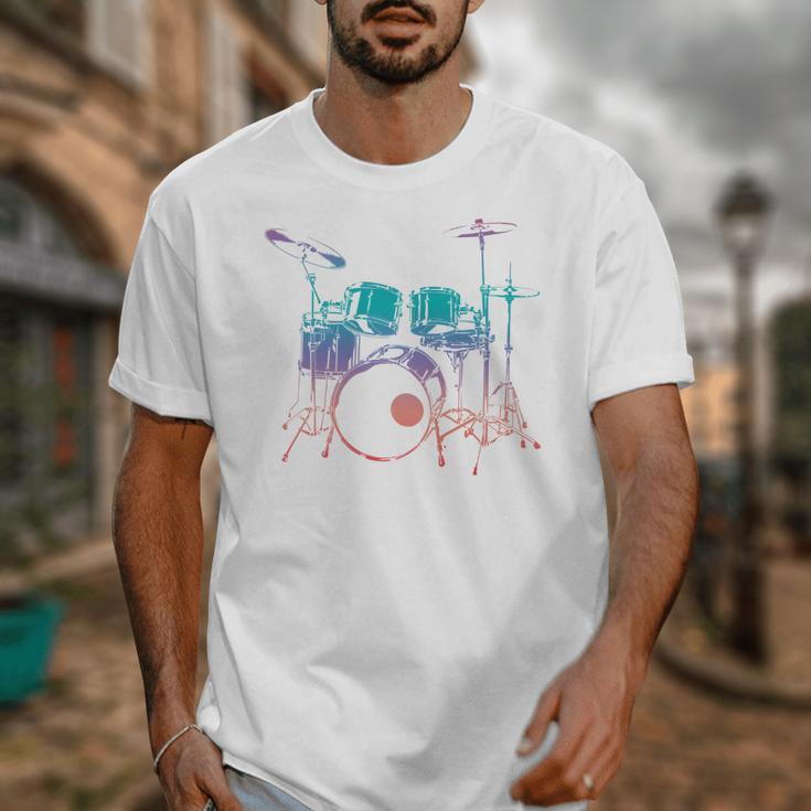 Drum Kit Drummer Graphic Unisex T-Shirt Drum Kit Drummer Graphic Unisex T-Shirt