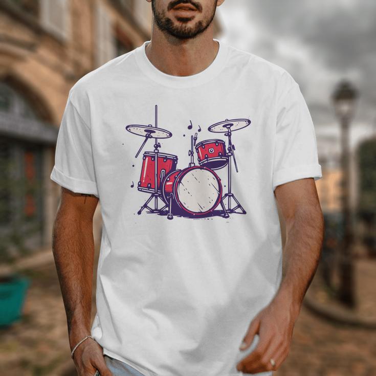 Drum Kit Electronic Drums Sweatshirt Unisex T-Shirt Drum Kit Electronic Drums Sweatshirt Unisex T-Shirt