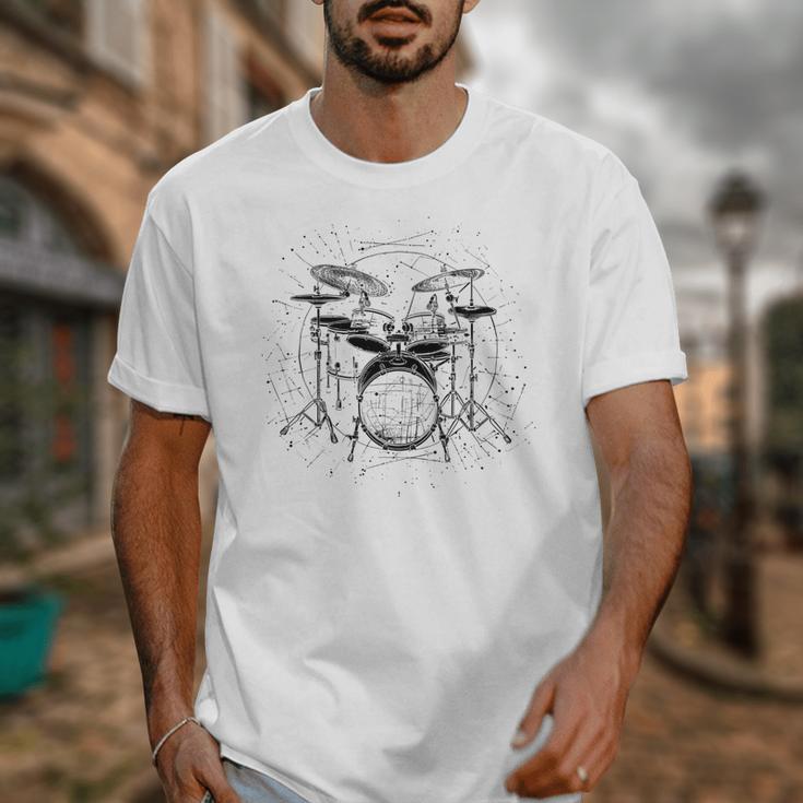 Drum Kit Unisex T-Shirt Drum Kit Unisex T-Shirt