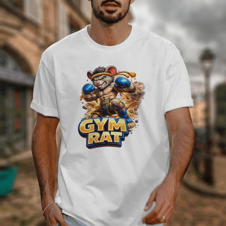 Gym Rat Kickboxing Nak Muay Thai Boxing Fighter Unisex T-Shirt Gym Rat Kickboxing Nak Muay Thai Boxing Fighter Unisex T-Shirt