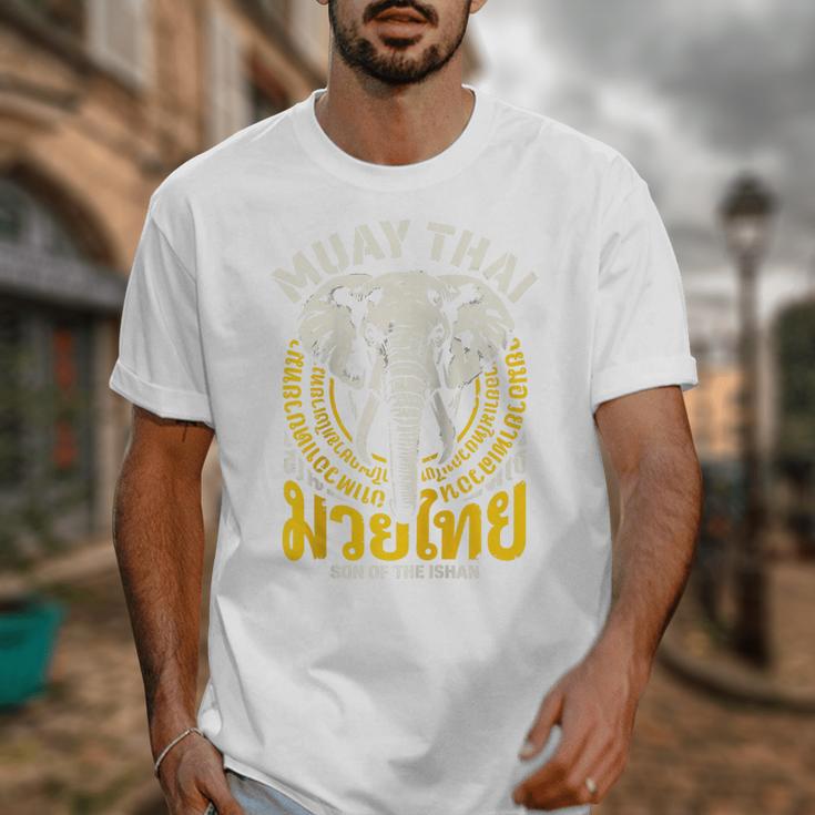 Muay Thai Thailand Fighter Martial Arts Son Of The Ishan Tee Raglan Baseball Tee Unisex T-Shirt
