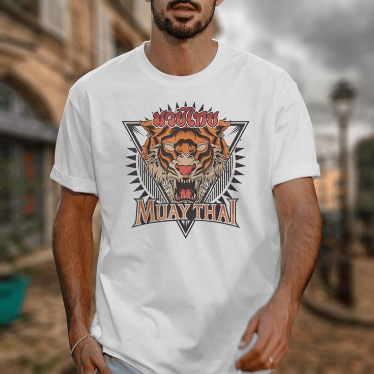Tigar Muay Thai MMA Vintage Kickboxing Training Unisex T-Shirt Tigar Muay Thai MMA Vintage Kickboxing Training Unisex T-Shirt