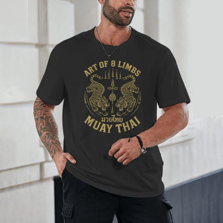Art Of 8 Limbs MMA Tiger Muay Thai Fighter Muay Thai Unisex T-Shirt Art Of 8 Limbs MMA Tiger Muay Thai Fighter Muay Thai Unisex T-Shirt