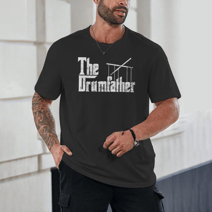 Drummer Humor The Drumfather Drum Kit Unisex T-Shirt Drummer Humor The Drumfather Drum Kit Unisex T-Shirt