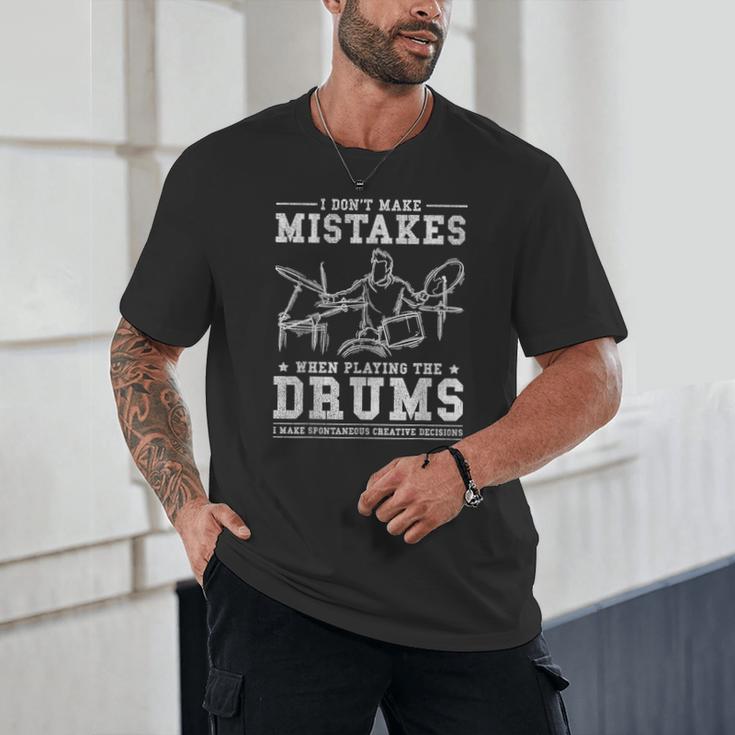 Drummer Music Drum Kit Unisex T-Shirt