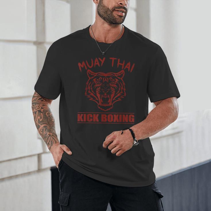 Great Muay Thai Tiger Kickboxing Martial Artist Unisex T-Shirt