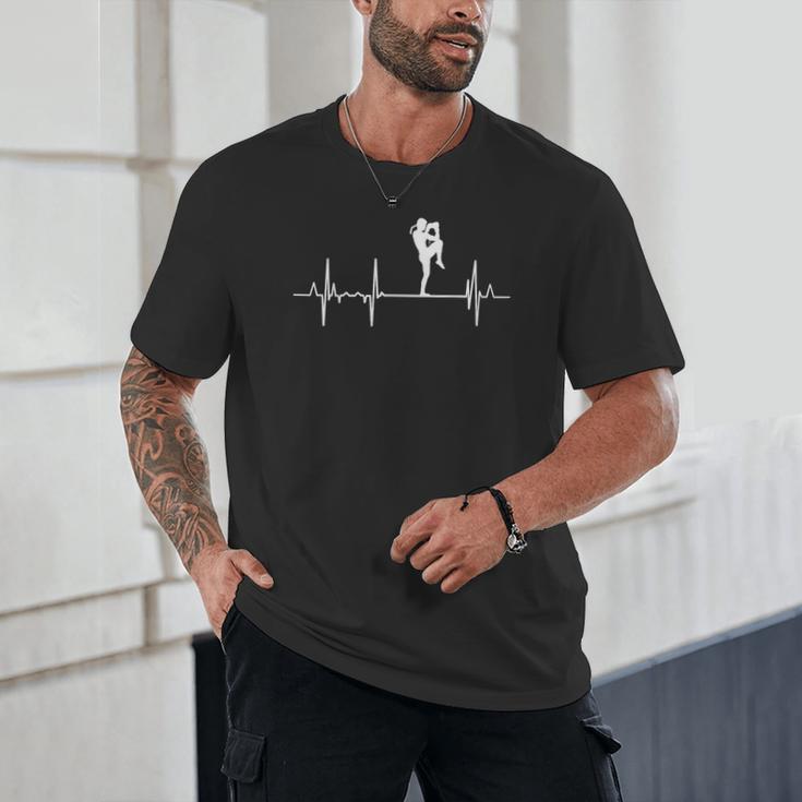 My Heart Beats For Muay Thai Martial Artist Unisex T-Shirt